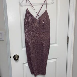Mini Sequin Dress